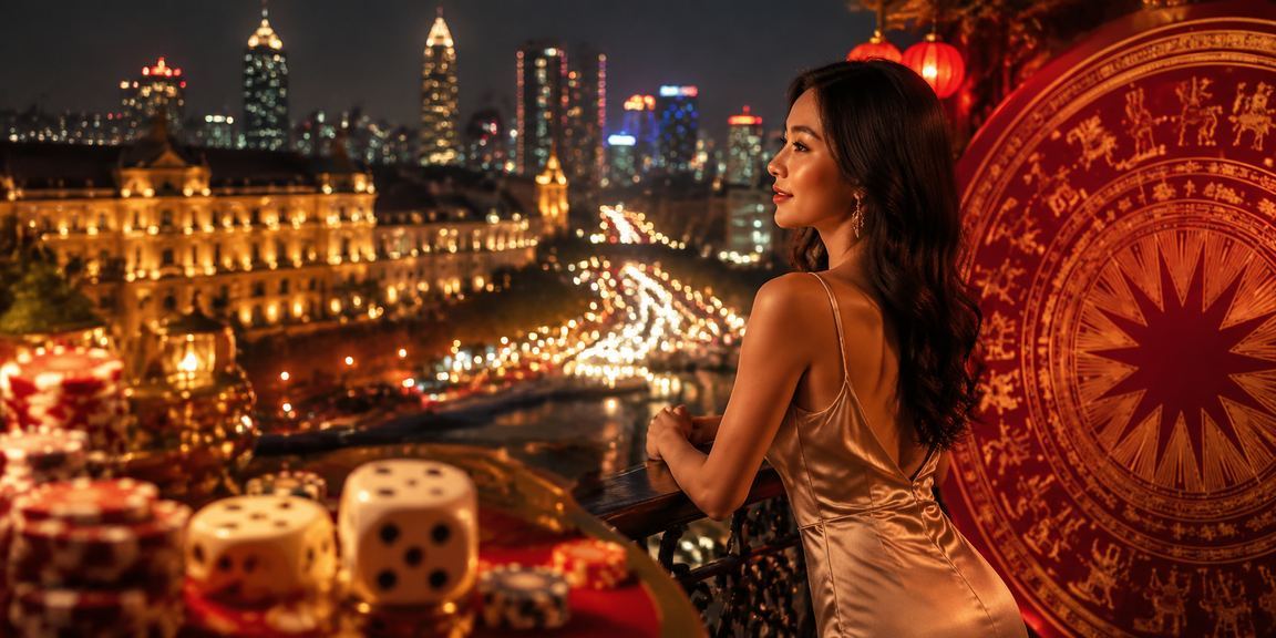 Trò chơi tài xỉu với xúc xắc tại khu chợ đêm Hồ Chí Minh rực rỡ ánh đèn