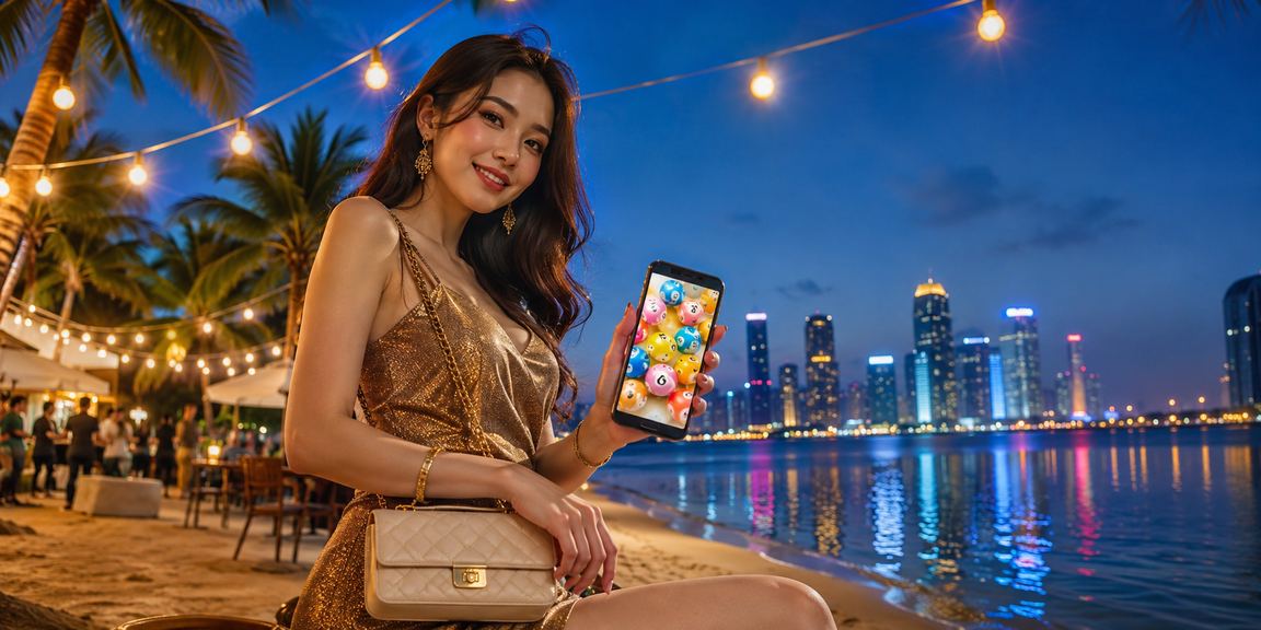 Người chơi xổ số tại bãi biển Phú Quốc trong không khí vui vẻ và thư giãn